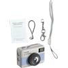 Generic Portachiavi Piccolo Videocamera Digitale 4K Fotocamera Portatile per Vlogger Scatti Notturni da Viaggio (BLUE)