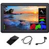 FEELWORLD FW568V2 DSLR Field Monitor 5,5 pollici 3D LUT Waveform Vector Scope 1920x1152 4K Schermo HDMI con parasole per stabilizzatore