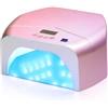 Labor Lampada nails professionale LED/UV ad emissione luminosa amplificata serie expert 72 led 120 w