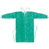RAYS CAMICE VISITATORE VERDE IN TNT TAGLIA L CON POLSINO IN MAGLIA CONF. 10 PZ