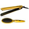 LABOR MYGIFT KIT PIASTRA PER CAPELLI PROFESSIONALE E SPAZZOLA SPICY GOLD