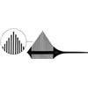 Xanitalia pro Double-side comb pettine triangolare doppia faccia per colorazioni