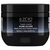 6.ZERO TAKE OVER PURE SILVER MASCHERA PER CAPELLI BIANCHI E GRIGI CON AZIONE ANTIGIALLO 500 ML