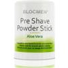 Blocmen Aloe vera Stick di polvere pre rasatura per rasoio elettrico 60 gr