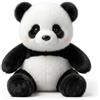 Generico Peluche Che Corre Panda/Mucca/Maialino/Pecore/Cervi, 45/60cm Pupazzo Che Corre, Animale Di Pe Luche Per Uomini, Donne, Bambini E Ragazzi, Per Famiglia, Amici, Donne E Bambini (Panda, 45cm)