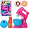 Generico Frullatore Giocattolo per Bambini conAccessori Cucina Elettrodomestici Giocattolo Sbattitore Planetaria Impastatrice Giocattolo per Bambini Elettrodomestici Giocattolo Mixer Set Accessori Cucina (b)