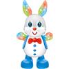 Generico Coniglio che parla e canta, Coniglio attivato dalla musica - Cantare Bunny Rabbit Agitazione musicale | Adorabile giocattolo con coniglio elettrico con musica dinamica e luci fantastiche. Gio