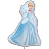 Procos - Palloncino di grandi dimensioni Cenerentola Disney Principessa, Palloncino per aria o Elio Riempimento, Regalo, Decorazione