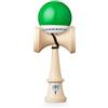 KROM Original PRO Kendama aus Holz für Anfänger und Fortgeschrittene - Pop LOL Verde Scuro - Geschicklichkeitsspiel für Draußen und Drinnen - Holzspielzeug mit Schnur und Ball