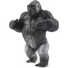 TOYMANY Gorilla - Statuette realistiche di animali della foresta, giocattolo per bambini e bambine, 15 x 7 x 6 cm