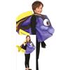 FIESTAS GUIRCA | Costume Pesce Chirurgo Bambino - Blu Giallo - Ideale per
