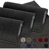 GadHome Tappeto Ingresso casa, Nero Antracite 120x180 cm | Tappeto da Esterno, intrappola la Polvere | Zerbino Impermeabile, Lavabile, Resistente allo Sporco|Tappetino Antiscivolo Cucina