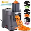 YUCHENGTECH Tagliaverdure Cubetti Elettrico Cubettatrice Verdure Elettrico con 3 Lame Tagliaverdure Elettrico Professionale per Tagliare a Cubetti Affettare e Sminuzzare Frutta e Verdura 100W