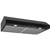 Broan-NuTone Cappa da incasso da 36, ENERGY STAR, ventola max 350 CFM, nero
