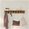 Lumanois Appendiabiti a Muro Legno Vecchio 80 x 10,5 x 10,5 cm, Mobili,Scaffalature,Scaffali e mensole per pareti, 2.93kg-874369