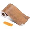 ZTOWOTO Carta da parati autoadesiva, rivestimento per soffitto per bordi della parete, telaio della porta e finestra, bordo autoadesivo per casa, bagno, cucina, soggiorno, parete (legno di Begonia