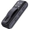 Diyeeni Camera del Corpo con Registrazione Audio e Video, HD 1080p Body Cam con Visione Notturna Automatica, Rilevamento del Movimento, Azione Sport con Videocamera Personale per
