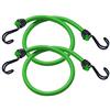 MASTER LOCK Cavi Elastici con Ganci [Confezione da 2 Pezzi] [Corda 80 cm] [Gancio Invertito] 3021EURDAT - Ideale per Giardinaggio, Trasporto, Trasloco, Campeggio