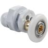 CaFfen Rotelle Box Doccia 4 X Rulli/Runner/Ruote for Porta Doccia 19, 23, 25, 27 o 29mm Diametro Ruota Rullo for Porta a Sgancio Rapido Cabine Doccia Chiusure Ricambi Box Doccia Rotelle(23mm)