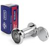 APECS Spioncino per porta con schermo per la privacy per foro di 25-40 mm Diametro del foro 14 mm Colore cromo Copertura spioncino modello 6014/25-40-CR