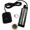 Elchuiaby Pompa di trasferimento sommergibile elettrica per 18 V, pompa diesel ad acqua senza fili da 60 W, pompa portatile in acciaio inossidabile per la pulizia e l'irrigazione del giardino