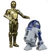 Bandai Star Wars C-3PO R2-D2 Model Kit giocattolo in plastica scala 1:12 nuovo