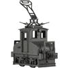 PM Office A Choushi Dentetsu Deki 3 Classe Elettrico Locomotiva Nero 1/80 Carta Kit Japan