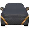 UE-MAOLU Copriauto Antigrandine Adatta Personalizzata Per BMW X5 E70 (2010-2013), Telone Invernale Con Strato Di Aggiunto, Accessorio Protettivo Anti-Uv Per Parcheggio Esterno
