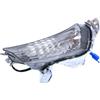 aVDB-moto Coppia di Indicatori di Direzione Anteriore LED compatibile con YAMAHA XMAX 125 / TECHMAX 2018-2022, XMAX 400 SH12 2018-2020, 250 2018-2019, 300 2017-2022 (Fumè Chiaro - Solo Parte destra)