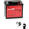 MOTO SPORT MONDO COMPATIBILE CON KTM EXC 4T 450 dal 2005 al 2007 BATTERIA IN GEL MALOSSI MTX5L-BS GIA' PRONTA ALL'USO ATTIVA IN FABBRICA BATTERIE 4 AH AMPERE 12 VOLT