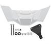 Generico Alettone Aerodinamico Anteriore a Becco per BMW S1000R 2021-2024, M1000R 2023 2024, Parafango Nudo (Glossy White)