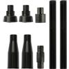 Hopzab Kit di 8 ugelli per fontana, set di testine regolabili per pompa per laghetto, testine in plastica per pompa sommergibile, accessori per giochi d'acqua per giardino, piscina e acquario