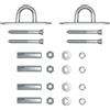 AMANKA 2X 250kg Attacco per Sedia Sospesa Sospensione Altalena Amaca Sacco da Box Soffitto Cemento