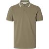 SELECTED FEMME SELECTED MEN Slhslim-Atlas Sport SS Polo, Vetiver, XL