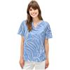 Cecil B345832 Camicetta in Cotone Fantasia, Deep Pastel Blue, L Donna