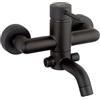 Ducati HD15 - Rubinetto miscelatore bagno vasca esterno - Finitura nero opaco