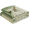 Yekuhe Primaverile Estivo Copriletto Trapuntino Cotone Per Letto Per Singolo/ Matrimoniale/Una Piazza e Mezza Morbida Coperta Leggera Trapunta Estiva Morbido E Confortevole(Color 1,180x200cm/only 1 Quilt)