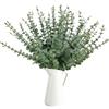 CoolCrafts 50 Pezzi Eucalipto Artificiale per Decorazione per Matrimoni, Decorazioni per la Casa