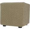 ZEaink Copri Pouf Quadrato Elasticizzato 70x70 /60x60 /45x45/ 80x80 /50x50 Ottomano Copri Poggiapiedi Quadrato Contenitore Copertura Dell'Ottomano Fodera Poggiapiedi Lavabile Copri Sgabello ( Color : #22 , S