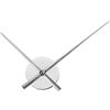 PATIKIL 3D Lancette Orologio 1 Set fai da te Grande Muro Orologio Movimento 6mm Albero Lunghezza Adatta per 18mm Orologio Quadrante Spessore Argento