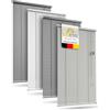 Sol Royal Tende veneziane in alluminio senza forature 100x220 cm incl. supporto a morsetto - Tenda veneziana in alluminio per finestre interne larghezza 100 cm, lamelle 25 mm - Grigio chiaro opaco JA2
