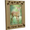 CREATCABIN Cornici Foto Cervi Cornice Foto in Legno Espositore Immagini 4x6 Cornice Poster Parete Supporto Regali Commemorativi Natale Galleria Appendere alla Parete Decorazione Tavolo 15x20cm
