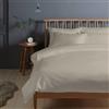 Pizuna Linens Pizuna Copripiumino Matrimoniale Cotone 240x200 Taupe 400 fili 3 Pezzi Set