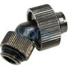 Phobya Raccordo compressione 1/4G 45° per tubo 13/19mm Black Nikel