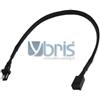 Phobya extension 3Pin Molex 30cm - black