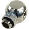 Phobya Elbow adaptor revolvable G1/4 to G1/4 inner thread - silver nickel