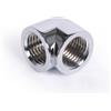 Alphacool Eiszapfen Connettore a L 20mm F/F G1/4 Nickel