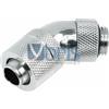 Alphacool 13/10 compression fitting 45° ruotabile G1/4 - Cromo
