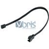 Phobya adaptor 4Pin PWM plug 3Pin femmina 30cm - black