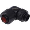 Alphacool 13/10mm compression fitting 90° ruotabile G1/4 Deep Black